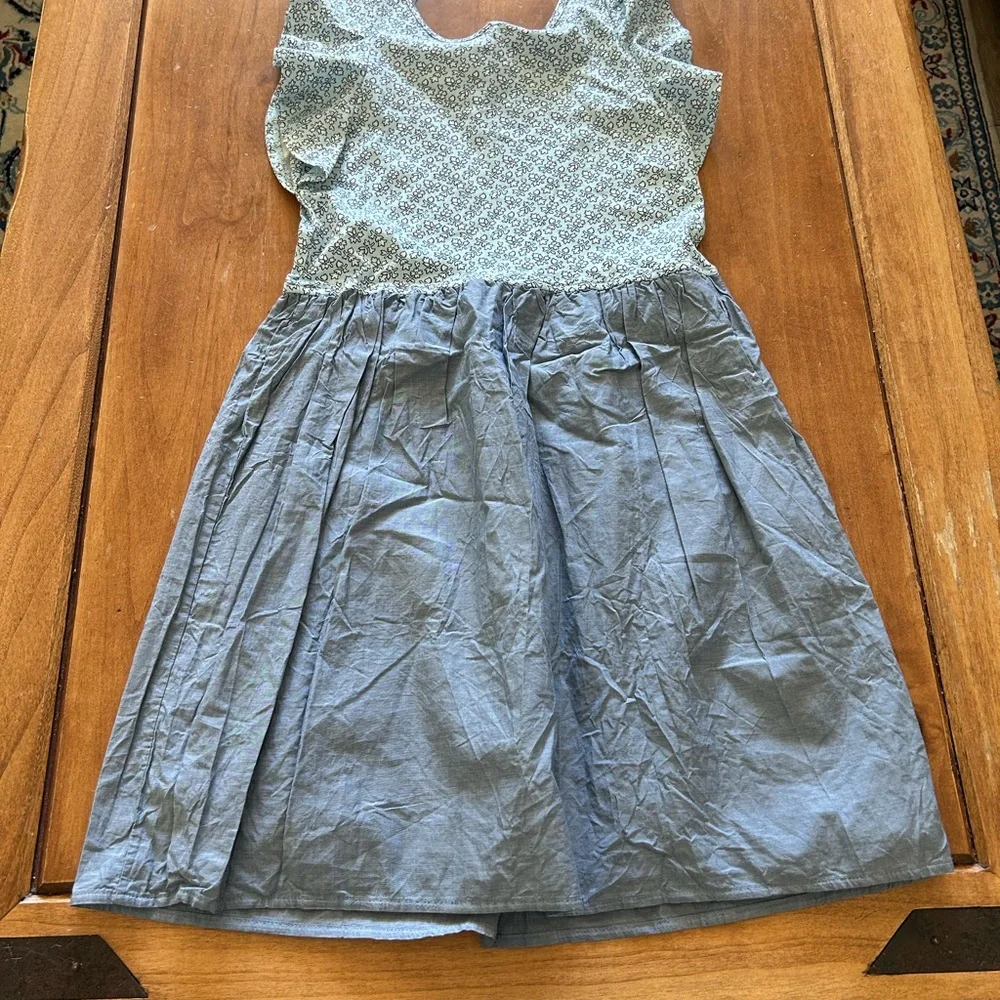 GAP Blue Printed Bodice Casual Girls Dress